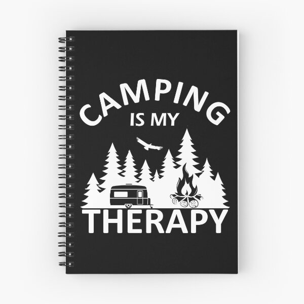 Item preview, Funny sayings and quotes camping is my therapy designed and sold by Alexaltay.