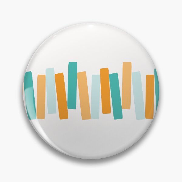 Item preview, Atomic Age Mid Century Modern Funky Rectangles Orange, Aqua designed and sold by trdstudio.