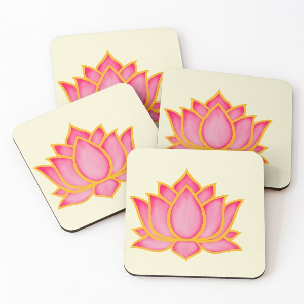 Item preview, Pink Lotus/muggu/ kolam/Lotus Flower designed and sold by ShreecreatE.