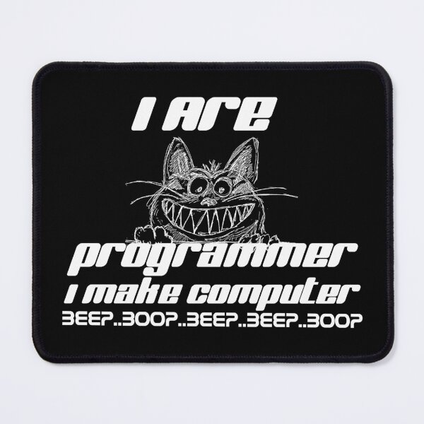 Item preview, I Are Programmer Is The Answer From My Crazy Cat The Computer Wizard designed and sold by Sonatablue.