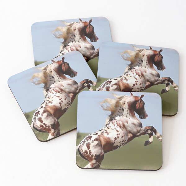 Item preview, apaloosa horse rearing up designed and sold by nigejohn.
