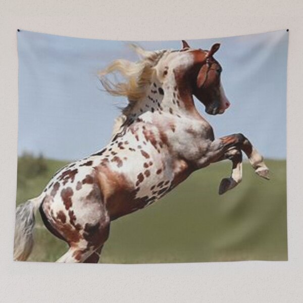 Item preview, apaloosa horse rearing up designed and sold by nigejohn.
