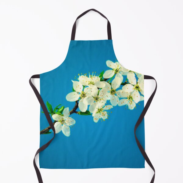 Item preview, white flowers with blue bqckround designed and sold by Mrcjs.