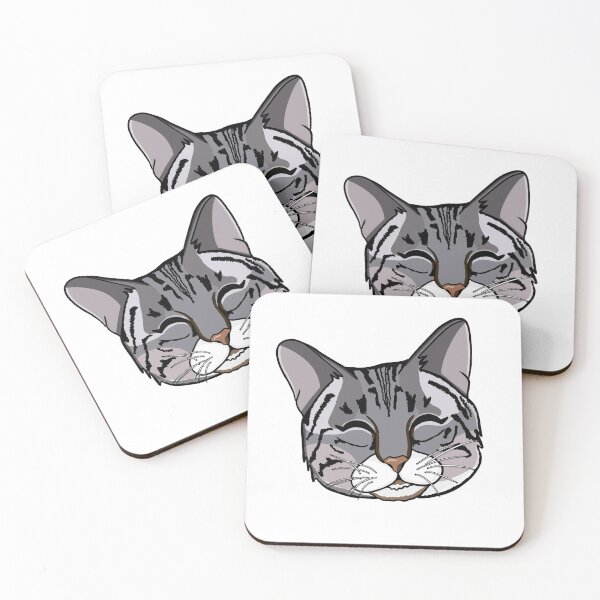 Item preview, Smiley Cat designed and sold by Callie Tatarek.