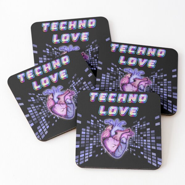 Artikelvorschau, Techno Love entworfen und verkauft von EmmisWorld.