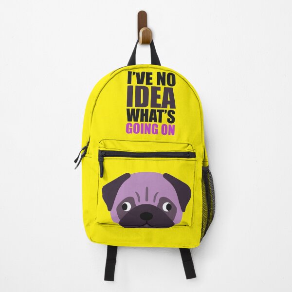 Item preview, Confused Pug designed and sold by IDEZIGN2017.