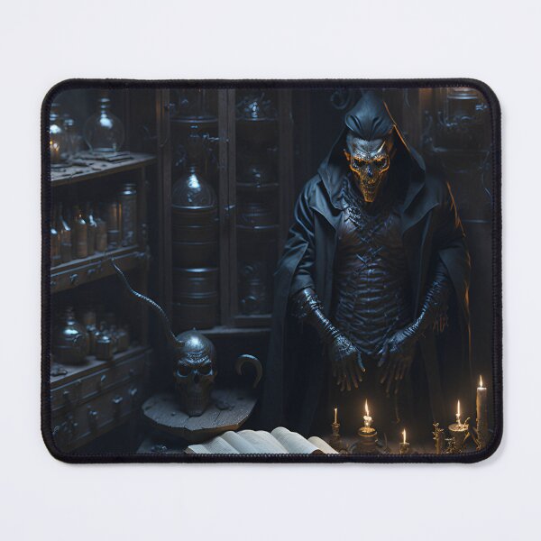 Item preview, A Hybrid being in an Alchemy lab anthropomorphic designed and sold by Baba  Yaga's Cards.