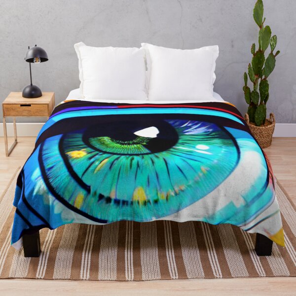 Item preview, Big eye in comic style designed and sold by blackwhiteblue.