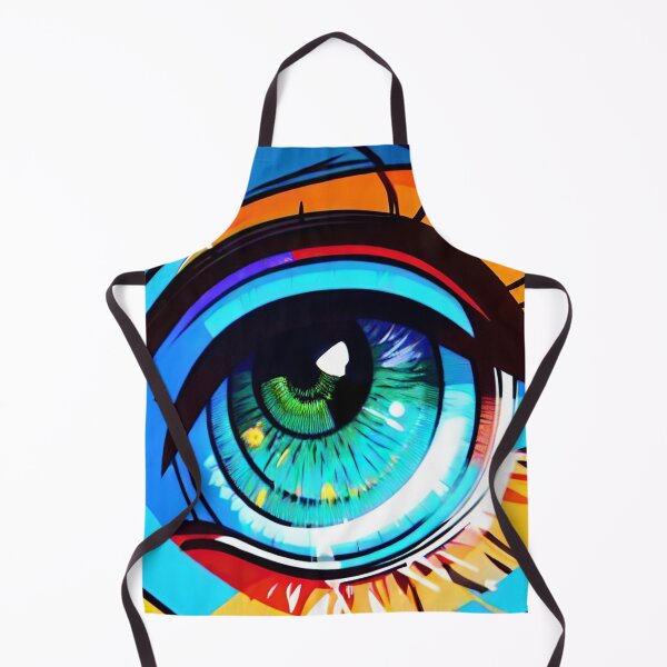 Item preview, Big eye in comic style designed and sold by blackwhiteblue.