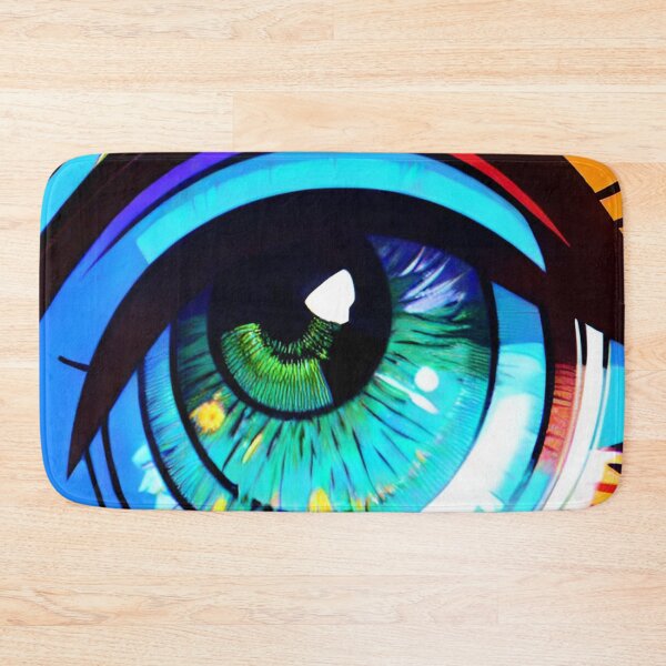 Item preview, Big eye in comic style designed and sold by blackwhiteblue.