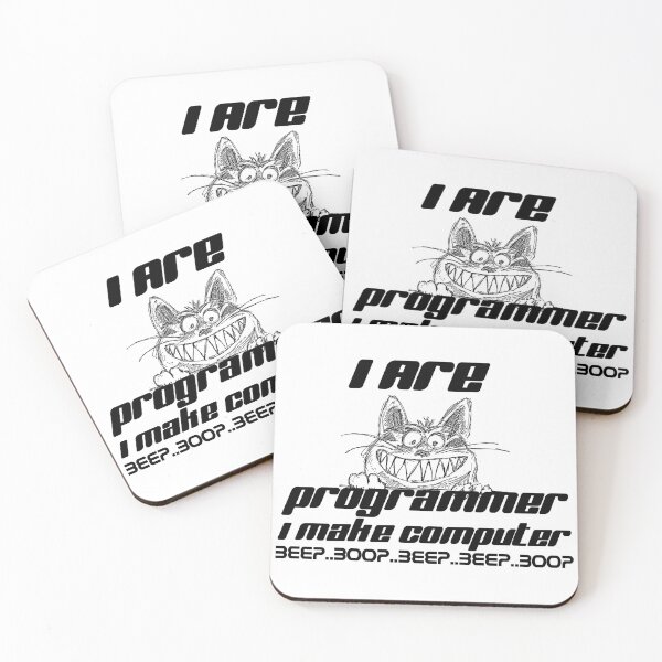 Item preview, I Are Programmer Is The Answer From My Funny Cat The Computer Wizard designed and sold by Sonatablue.