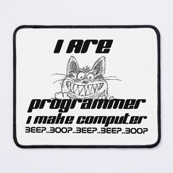 Item preview, I Are Programmer Is The Answer From My Funny Cat The Computer Wizard designed and sold by Sonatablue.