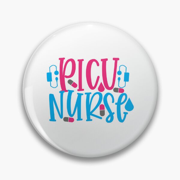 Item preview, PICU nurse designed and sold by ShopwithFu.