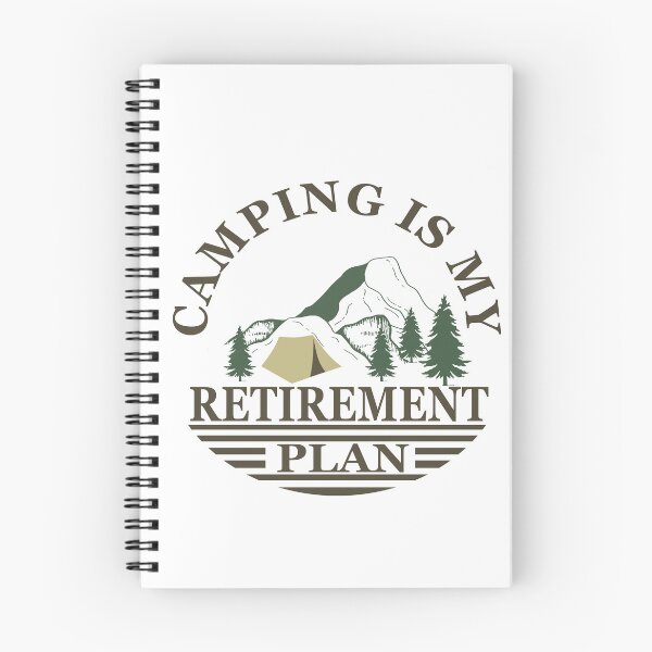 Item preview, Funny sayings quotes about retired Camping is my retirement plan designed and sold by Alexaltay.