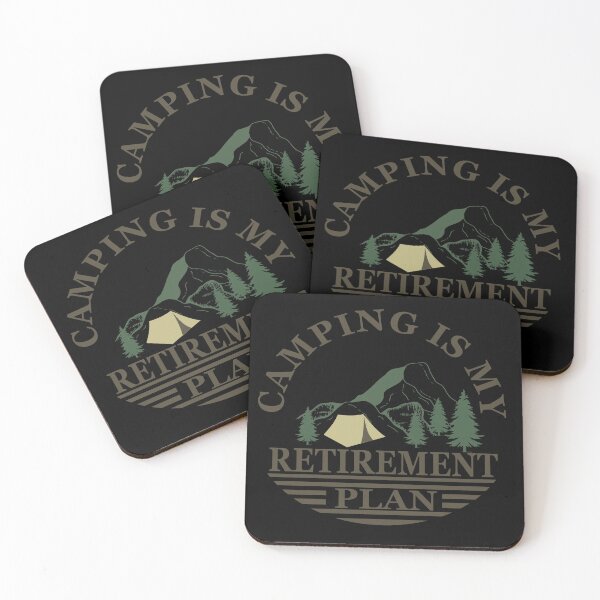 Item preview, Funny sayings quotes about retired Camping is my retirement plan designed and sold by Alexaltay.