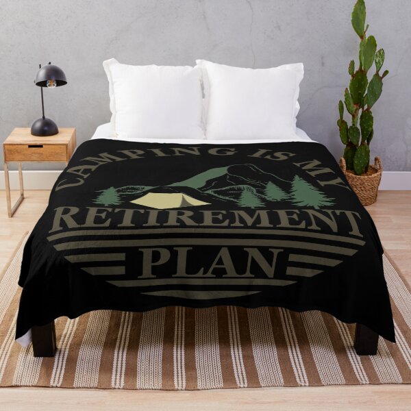 Item preview, Funny sayings quotes about retired Camping is my retirement plan designed and sold by Alexaltay.