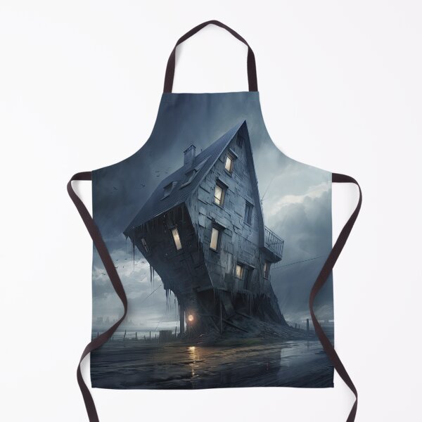 Item preview, Eerie Abode: Artistic Depiction of a Haunted House designed and sold by FinesseFlux.