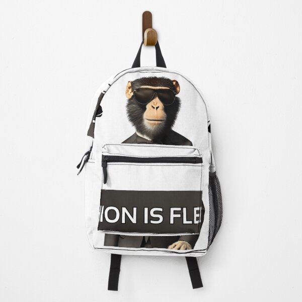Item preview, Monkey "Fashion Is Fleeting, Style Is Eternal" designed and sold by Art Intelligence.