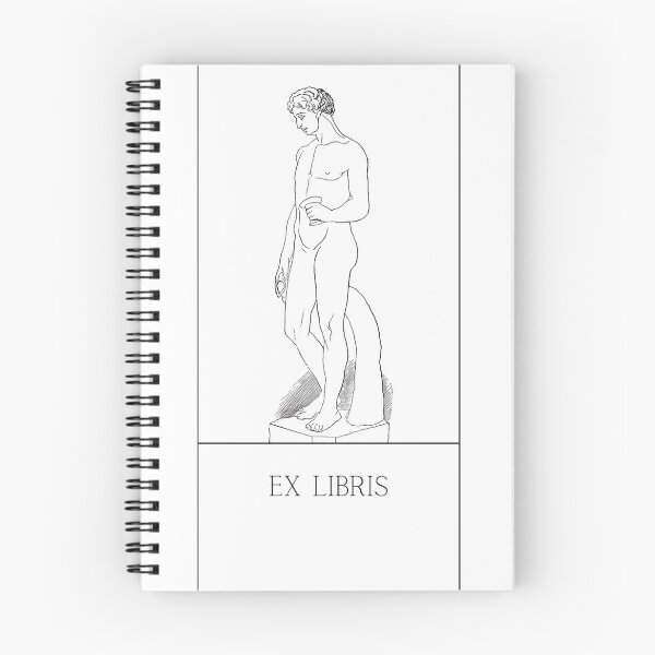Item preview, Doryphoros Ex Libris designed and sold by Roaming  the Greenwood.
