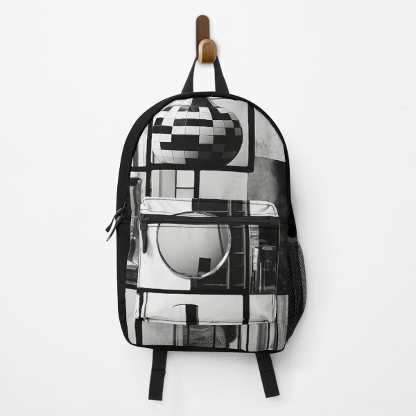 Item preview, black and white mosaic, collage artwork designed and sold by silent-violin.
