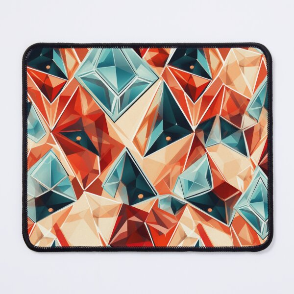 Item preview, Abstraction colourfull diamonds pattern designed and sold by SmileshareShop.