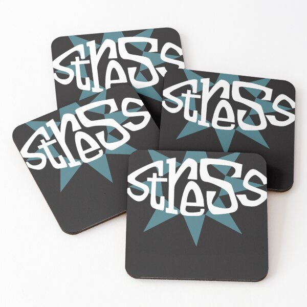 Item preview, Stress Records (White & Teal Blue Logo) Classic  designed and sold by PaytonBlanda.