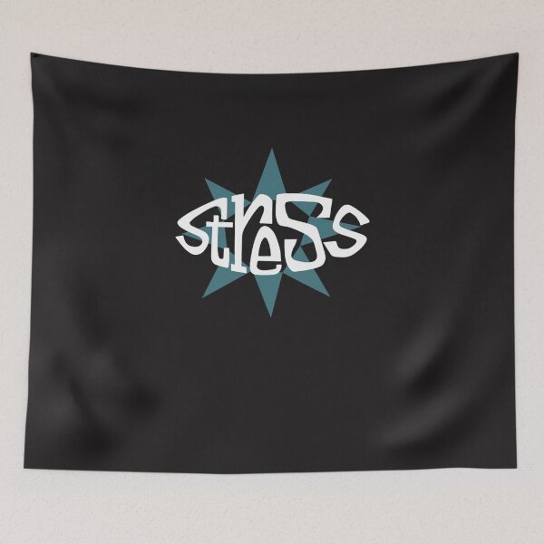 Item preview, Stress Records (White & Teal Blue Logo) Classic  designed and sold by PaytonBlanda.