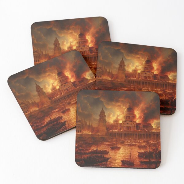 Item preview, The Big Fire of London designed and sold by Bring Back Culture.