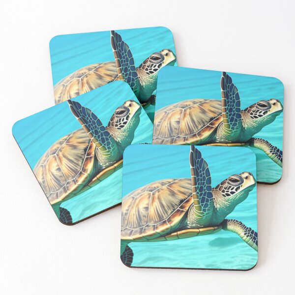 Item preview, Totally Radical the Sea Turtle designed and sold by trenchbalence.