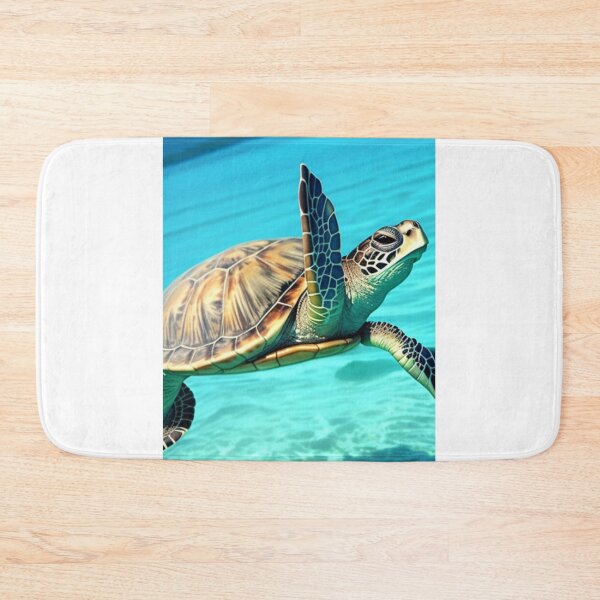 Item preview, Totally Radical the Sea Turtle designed and sold by trenchbalence.