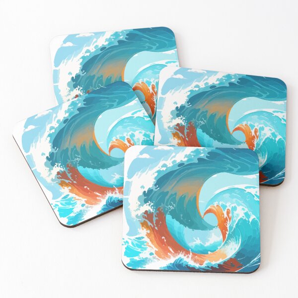 Item preview, Strong sea waves designed and sold by TVFshirt.