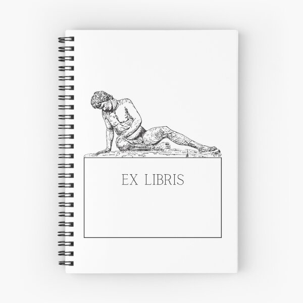 Item preview, The Dying Gaul Ex Libris designed and sold by Roaming  the Greenwood.