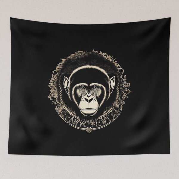 Item preview,  Look at this beautiful spider monkey present in the Amazon rainforest, it could be in your house, and just buy it now! designed and sold by Animalissima.