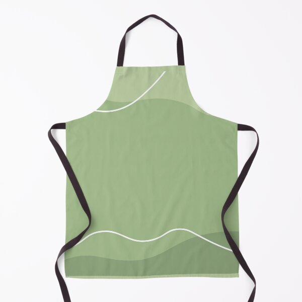 Item preview, Aesthetic Soft Green Squiggly Lines 1 designed and sold by GoodJobLola.