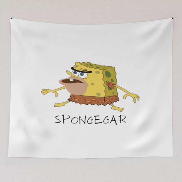 Item preview, Spongebob Caveman Spongegar designed and sold by XXXLLEMONADE.