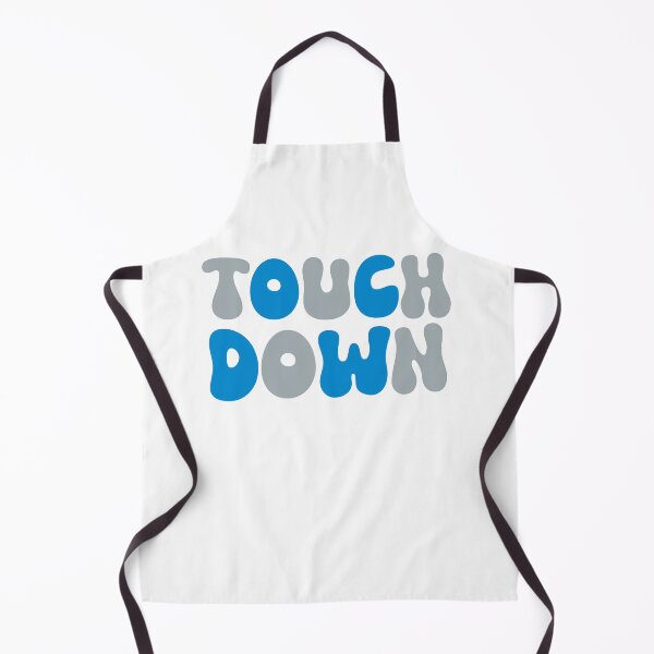 Item preview, Touch Down | Touchdown | Football | Light Blue and Silver designed and sold by allamericanash.