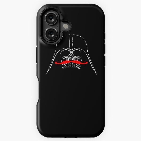 Vista previa del artículo con la obra «El humorístico Darth Vader con bigote», diseñado y vendido por Mathiou-Dv.