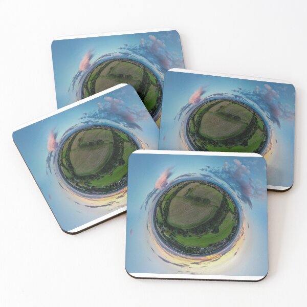Item preview, Drone Sphere sunset near Ryhill Wakefield Yorkshire designed and sold by Anthony Hiorns.