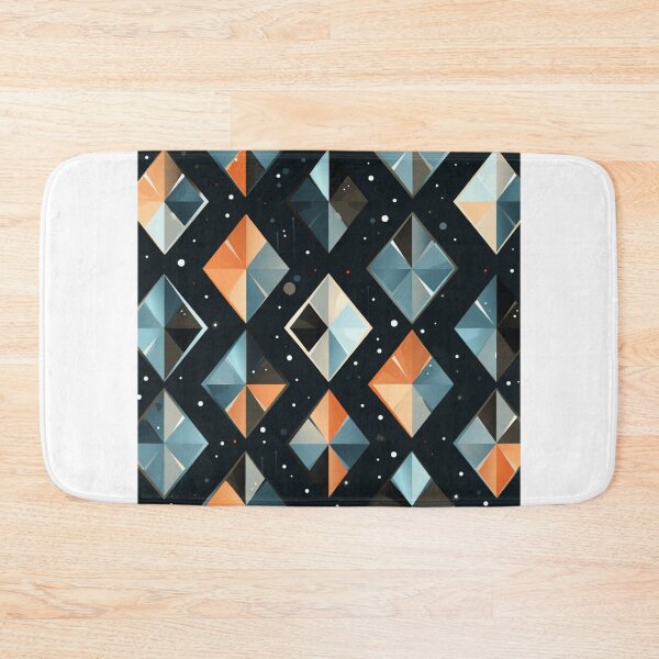 Item preview, Abstraction diamonds pattern designed and sold by SmileshareShop.