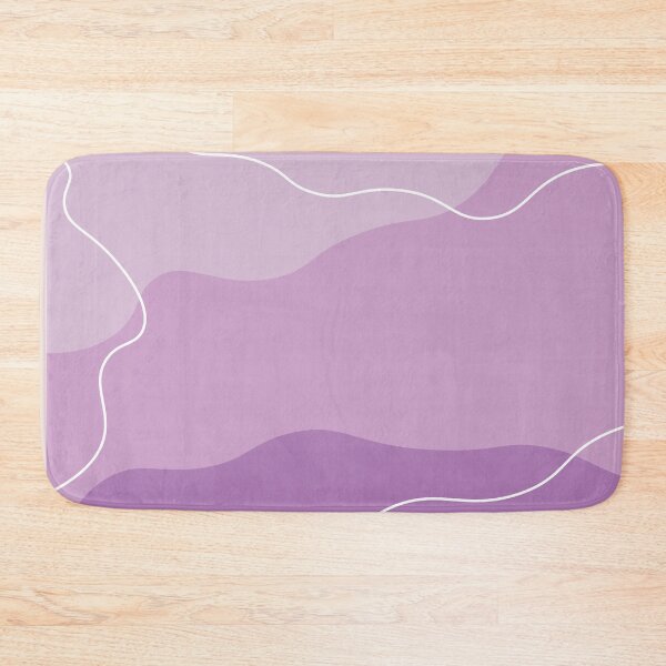 Item preview, Aesthetic Soft Purple Squiggly Lines designed and sold by GoodJobLola.