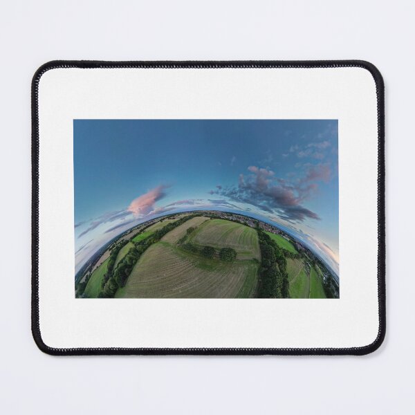 Item preview, Drone photo sunset over Ryhill near Wakefield in Yorkshire designed and sold by Anthony Hiorns.