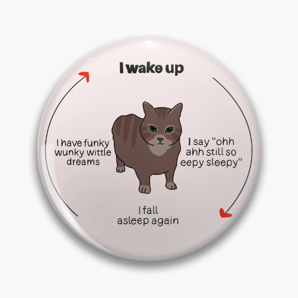 Cats tell you wake up. Cat meme ~ Clip Art #139682511