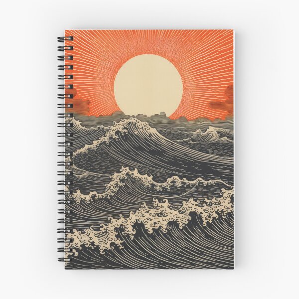 Item preview, Ephemeral Sunset: Ukiyo-e's Ocean Whisper designed and sold by GreenBubble - Shop and reforest.