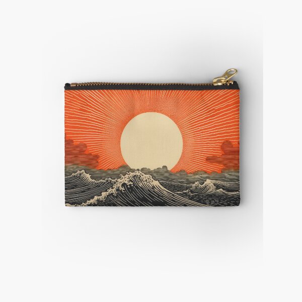 Item preview, Ephemeral Sunset: Ukiyo-e's Ocean Whisper designed and sold by GreenBubble - Shop and reforest.