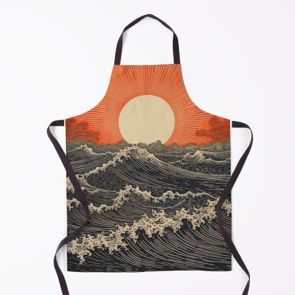 Item preview, Ephemeral Sunset: Ukiyo-e's Ocean Whisper designed and sold by GreenBubble - Shop and reforest.