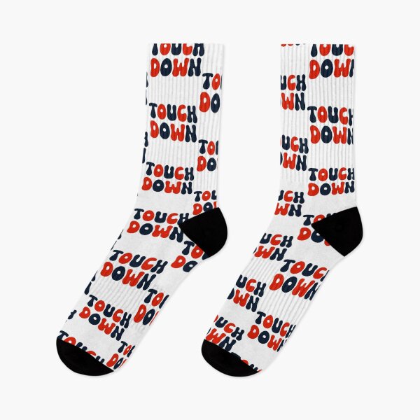 Item preview, Touch Down | Touchdown | Football | Orange and Navy designed and sold by allamericanash.