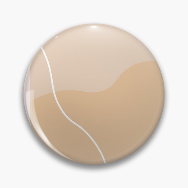 Item preview, Aesthetic Soft Brown Squiggly Lines designed and sold by GoodJobLola.