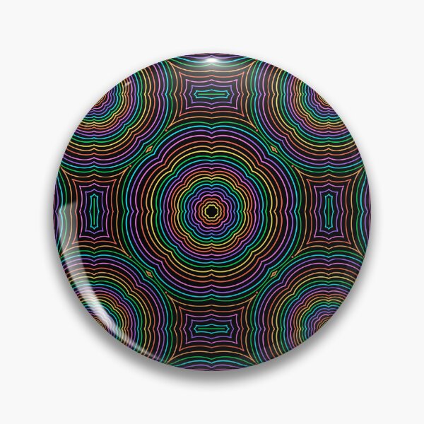 Item preview, Psychedelic Colors black designed and sold by Midwestmama94.