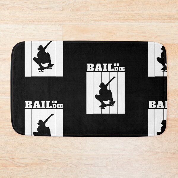 Item preview, Bail or Die Cool Street Skateboarder  designed and sold by mkzmerch.