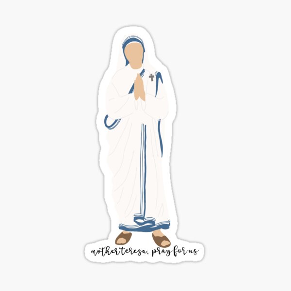 Item preview, St Teresa of Calcutta designed and sold by Lauren Lamoutte.
